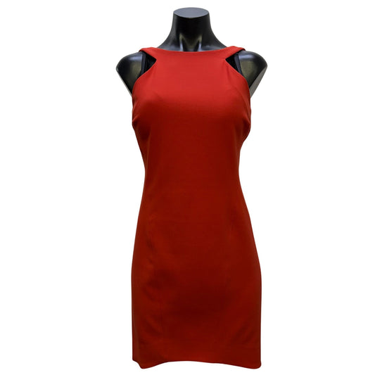 Elizabeth & James Red Sleeveless Sheath Dress Size 6