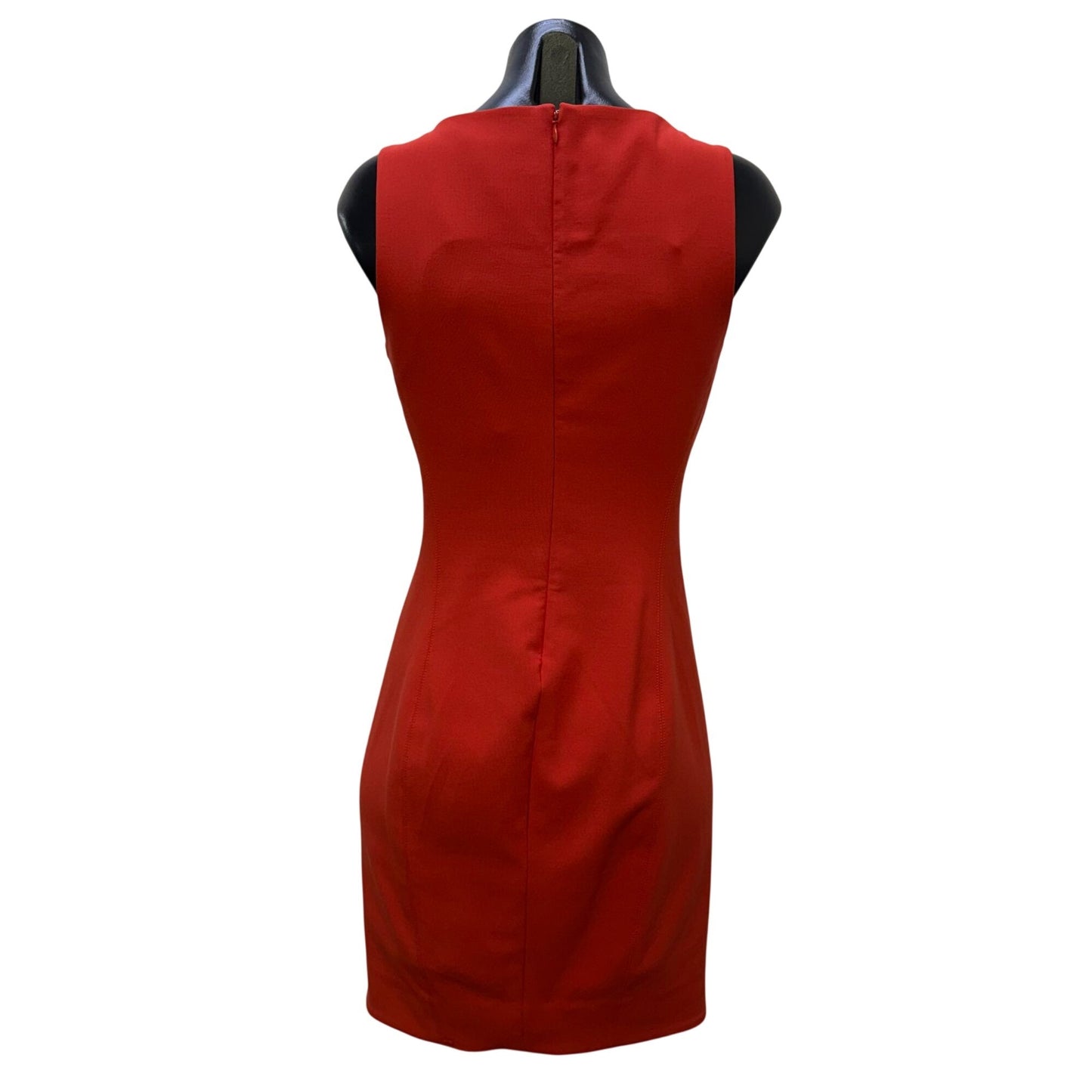 Elizabeth & James Red Sleeveless Sheath Dress Size 6