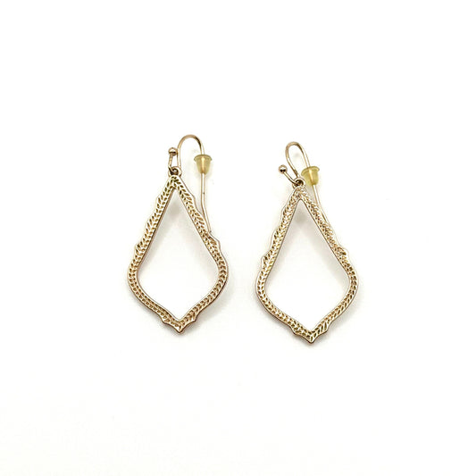 Kendra Scott Sophee Drop Earrings In Rose Gold Tone