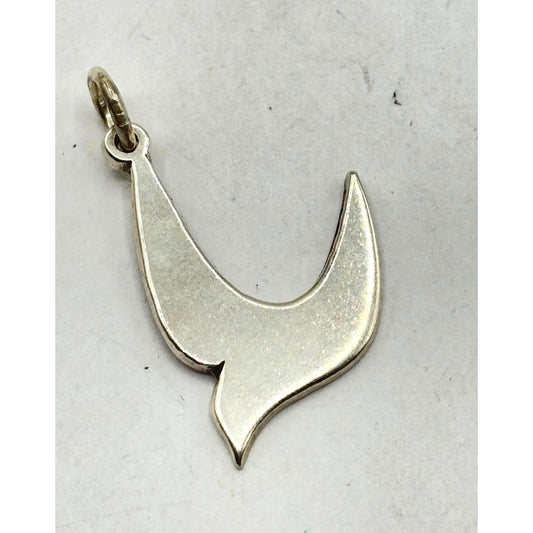 James Avery Sterling Silver 925 Abstract Bird Soaring Descending Dove Charm