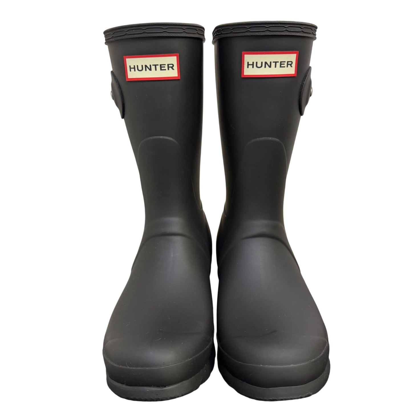 Hunter Original Short Black Rain Boots Size 6