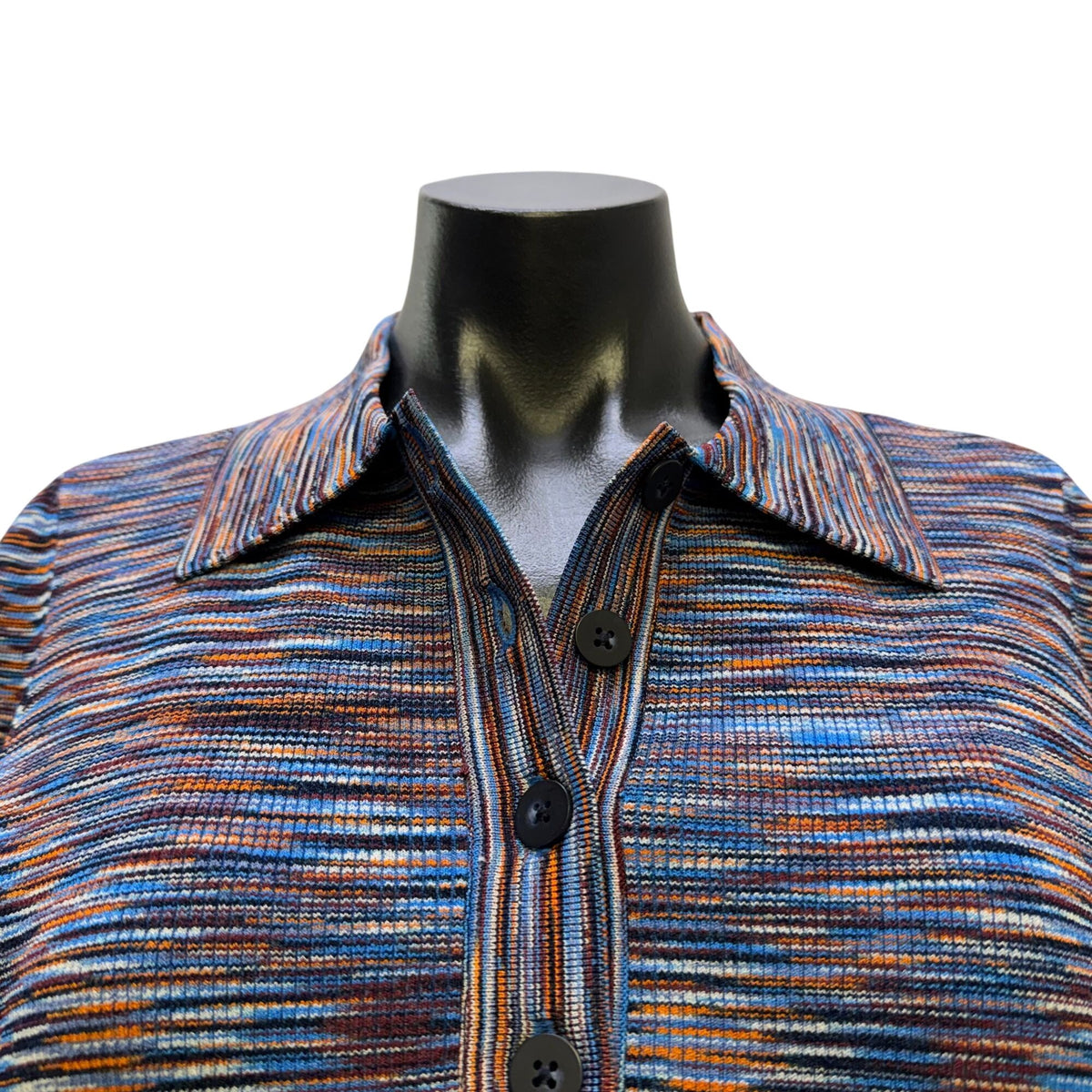 Jonathan Simkhai Multicolor Long Sleeve Smocked Blouse L