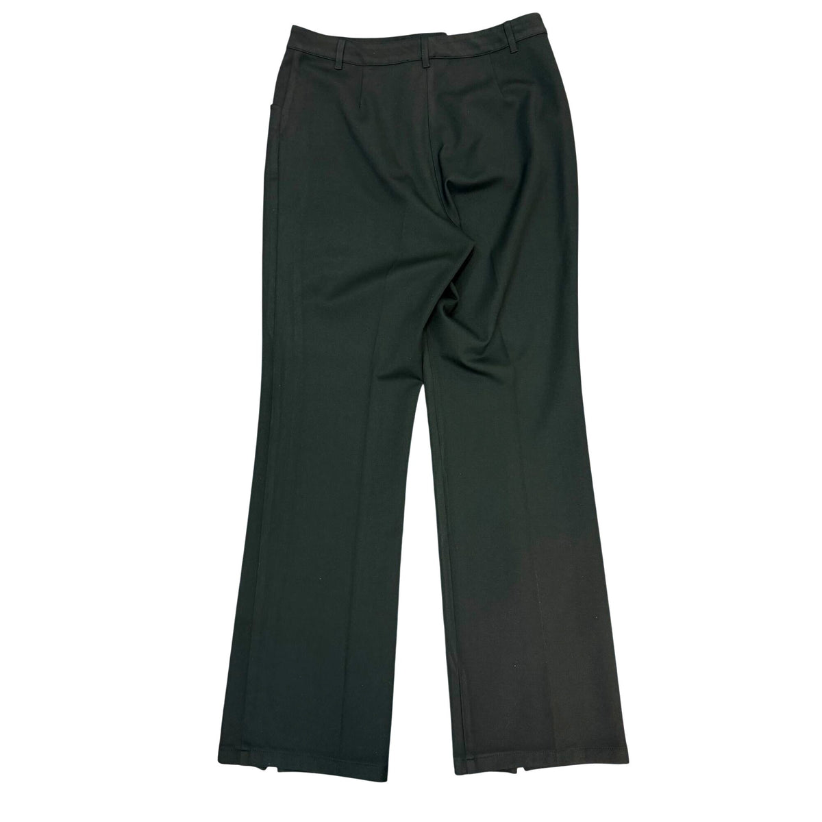 St. John Collection By Marie Gray Black Slit-Hem Pants Size 10