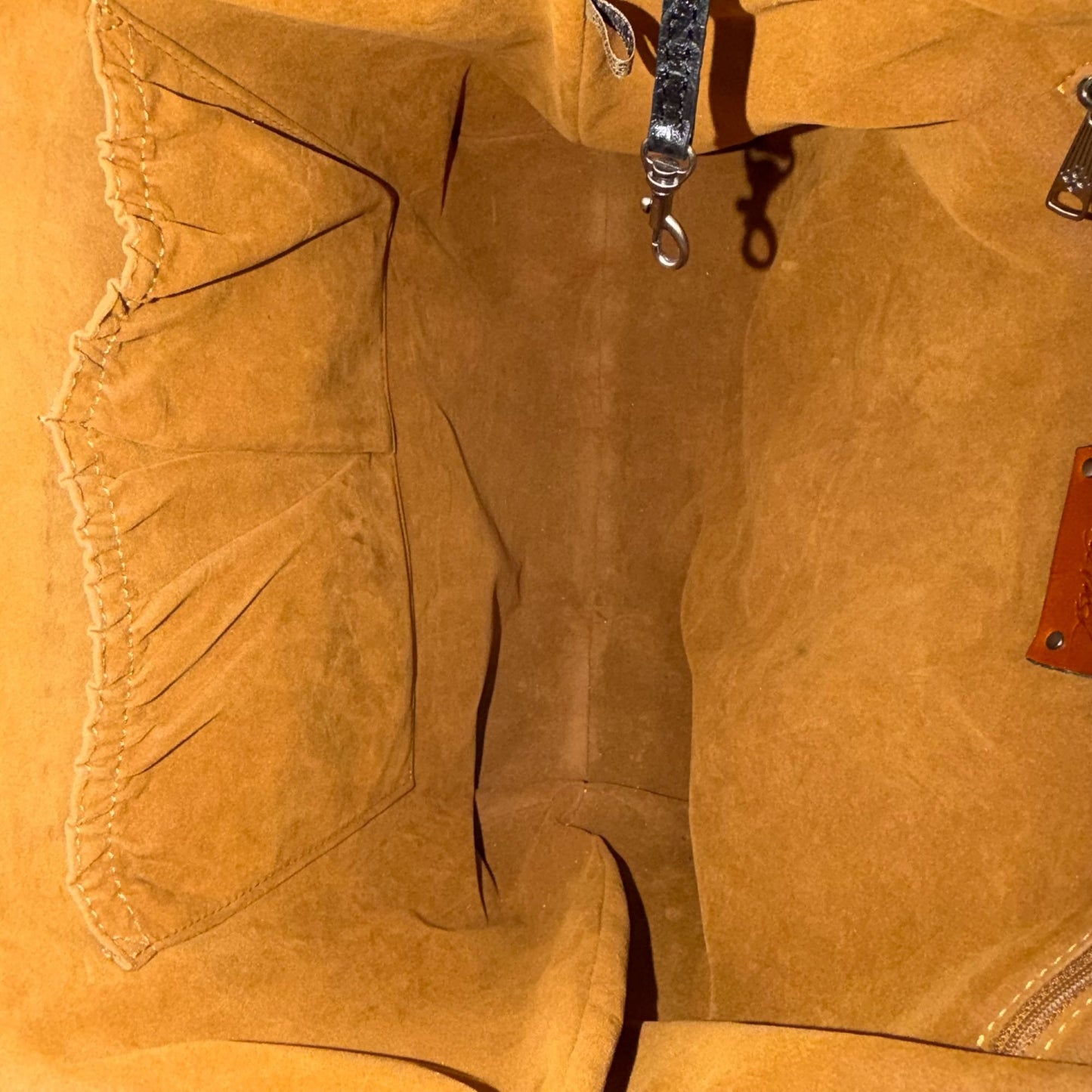 Patricia Nash Black Tote Bag With Double Shoulder Straps