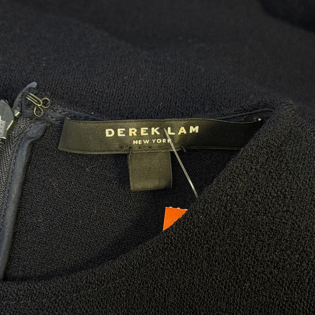 Derek Lam Navy Long Sleeve Blouse With Gold Buttons 4