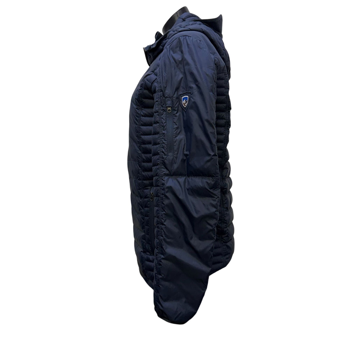 Kuhl Goose Down Hooded Jacket Navy S