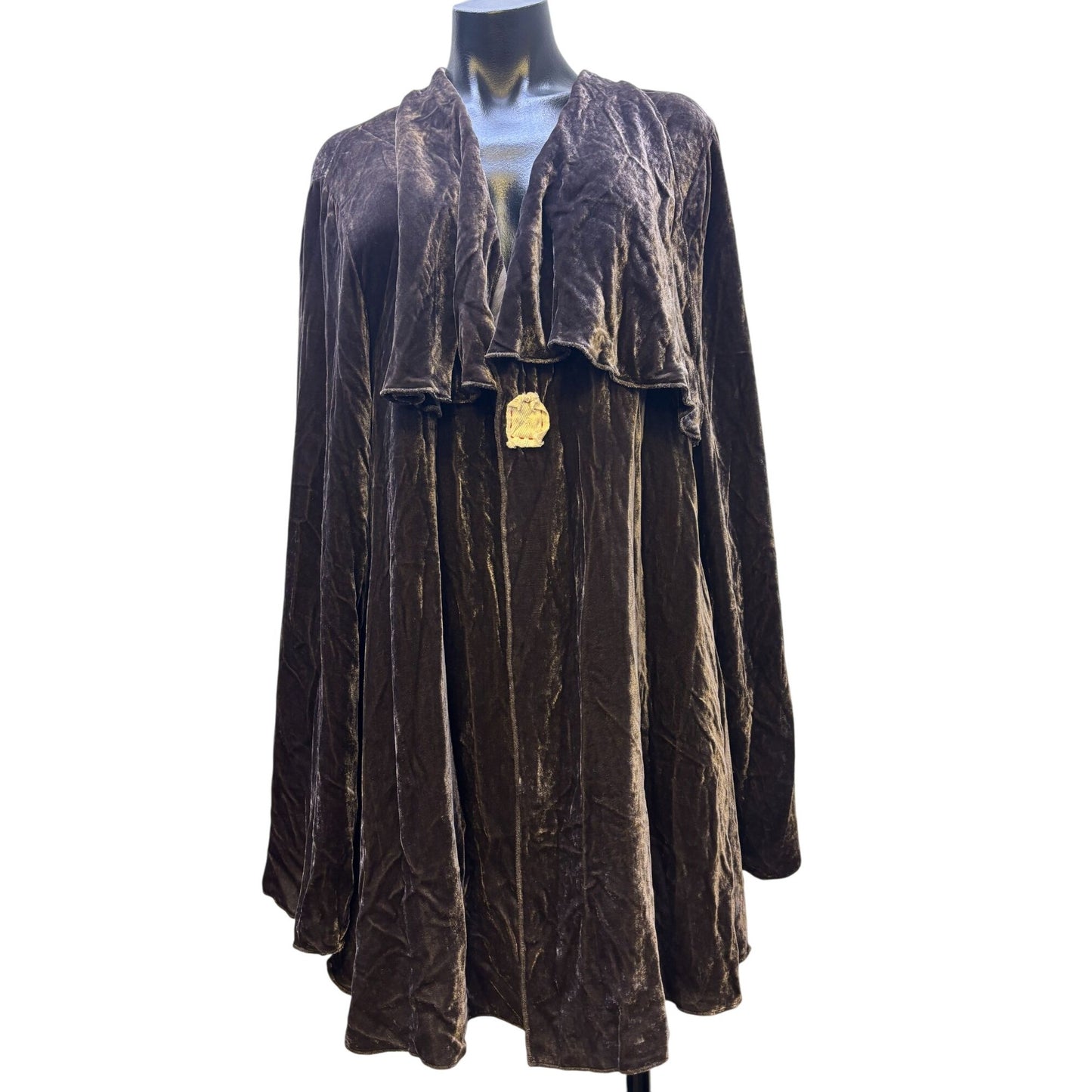 4 Love & Liberty JW Velvet Cardi Brown XL