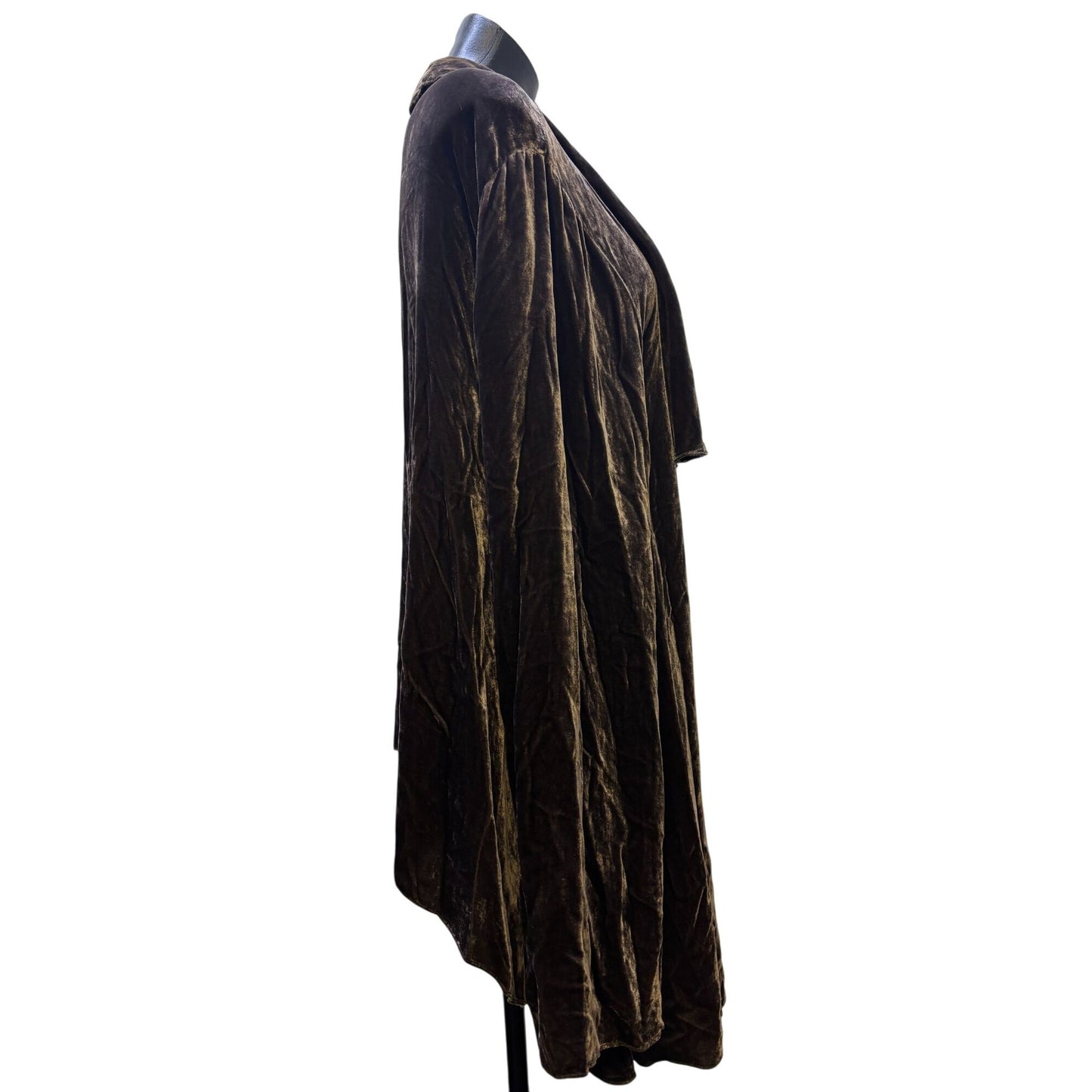 4 Love & Liberty JW Velvet Cardi Brown XL