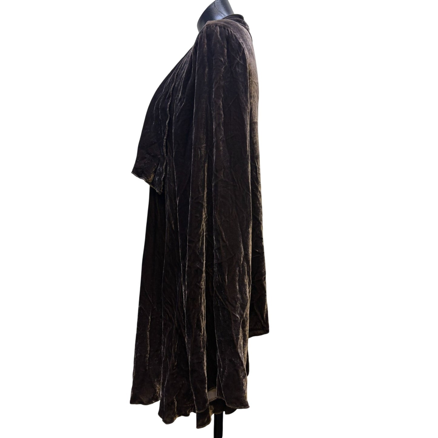 4 Love & Liberty JW Velvet Cardi Brown XL