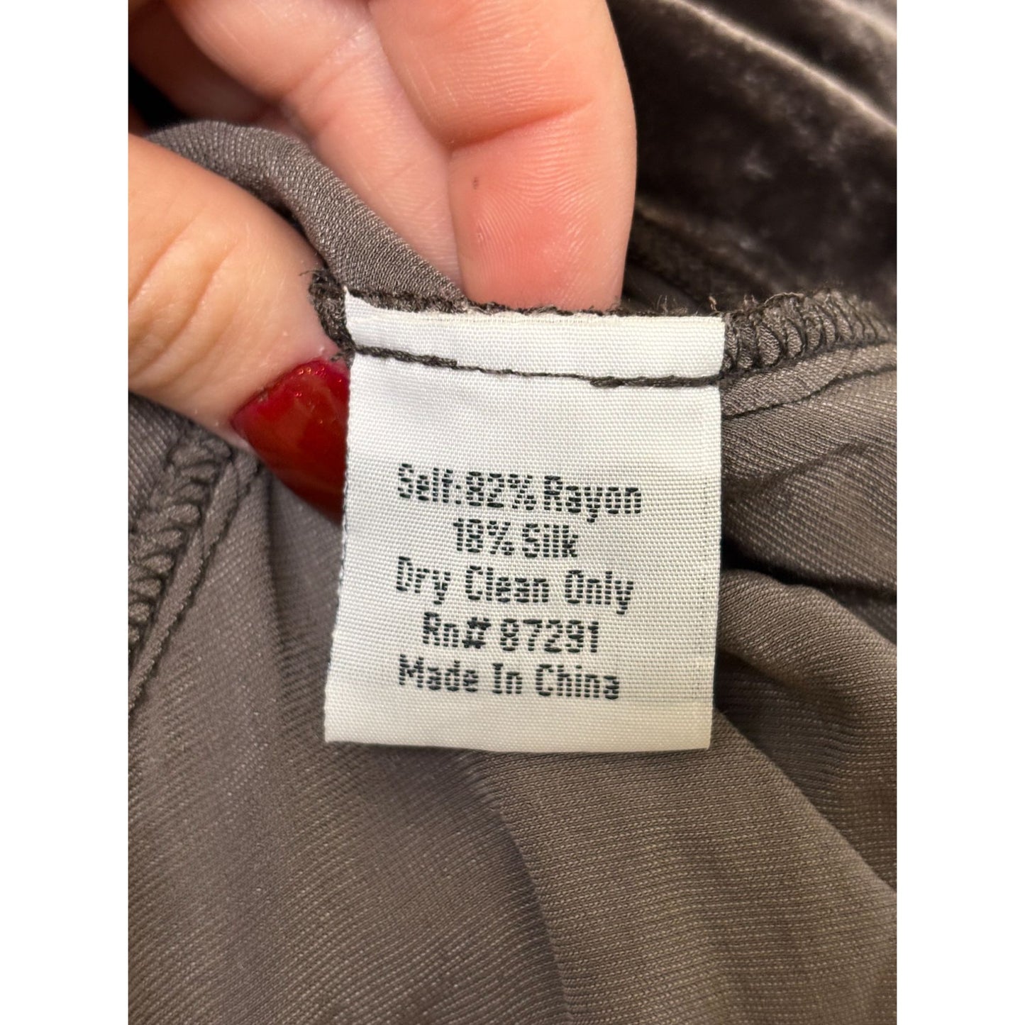 4 Love & Liberty JW Velvet Cardi Brown XL