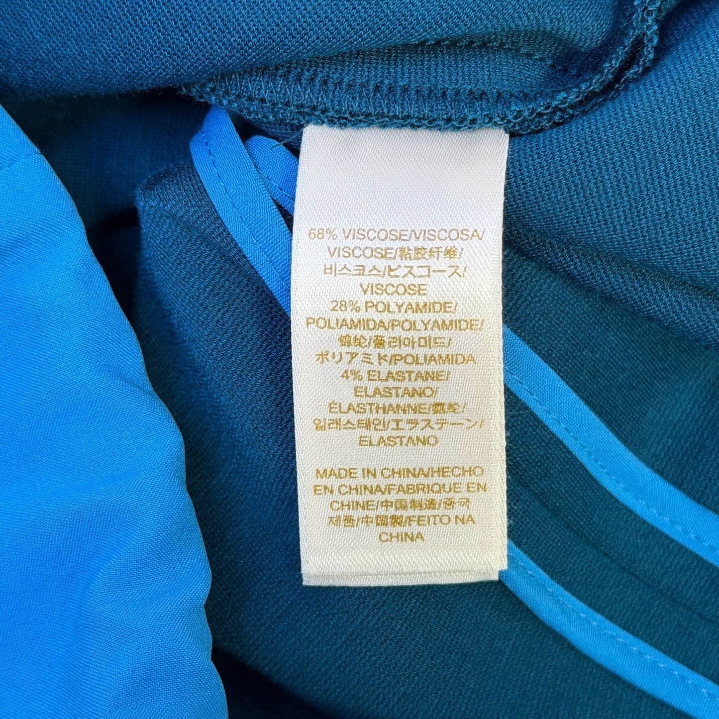 Kate Spade Colorblock Dress Blue Teal Size 4