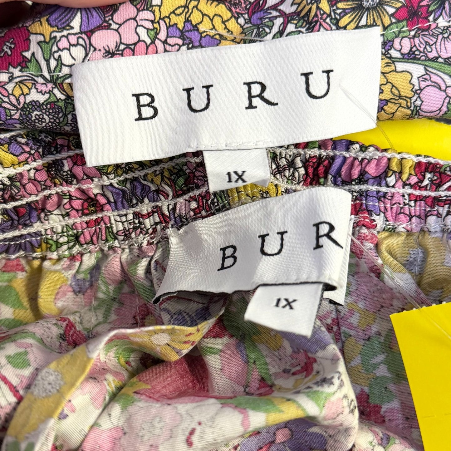 Buru 2-Piece Floral Blouse & Maxi Skirt Set Multi-Color XL