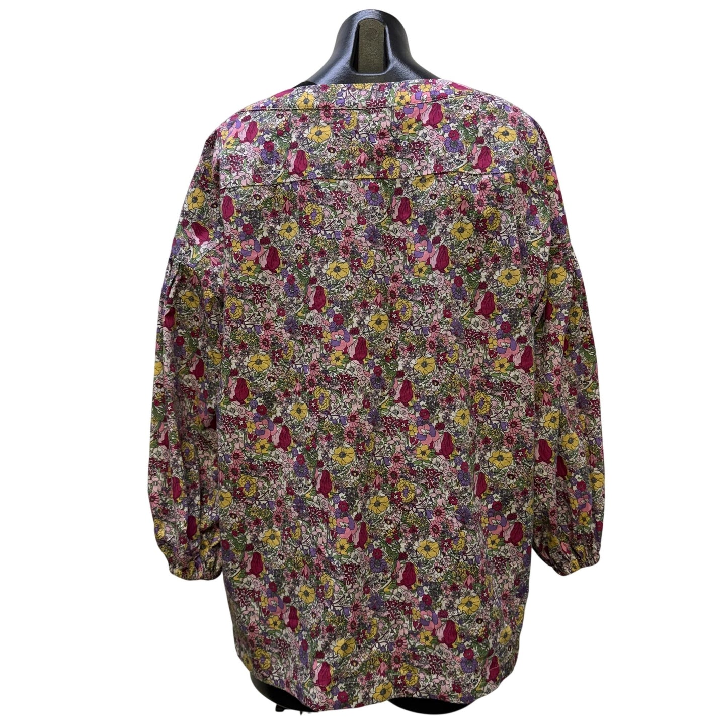 Buru 2-Piece Floral Blouse & Maxi Skirt Set Multi-Color XL