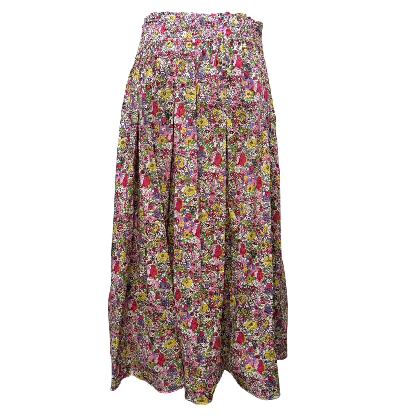 Buru 2-Piece Floral Blouse & Maxi Skirt Set Multi-Color XL