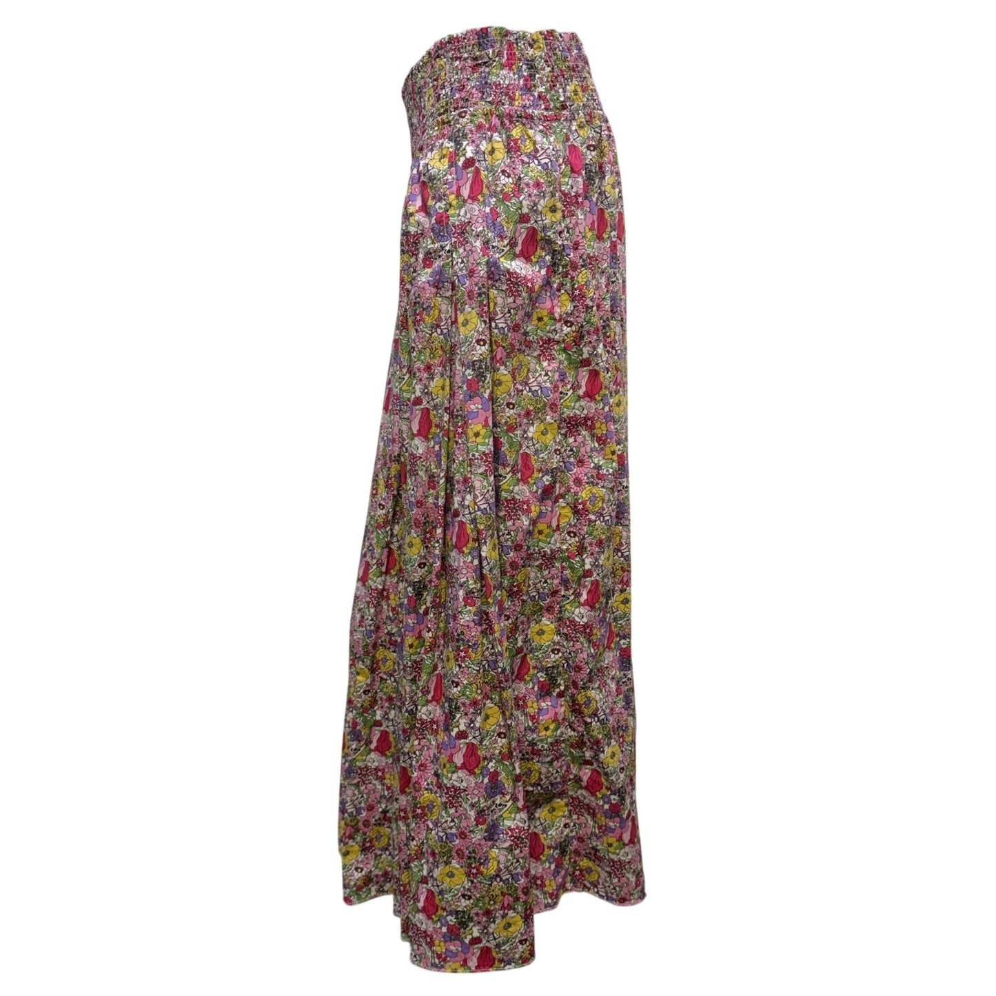 Buru 2-Piece Floral Blouse & Maxi Skirt Set Multi-Color XL