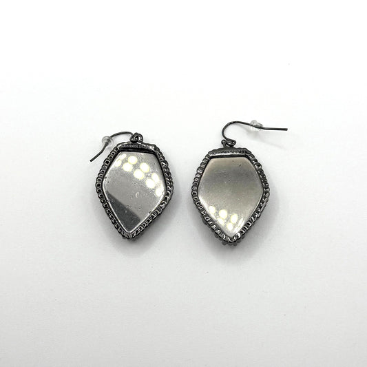 Kendra Scott Gray Labradorite Drop Earrings