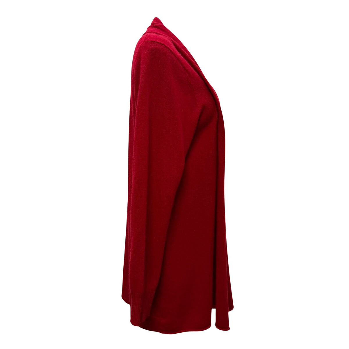 Neiman Marcus Cashmere Red Open Front Cardigan 2X