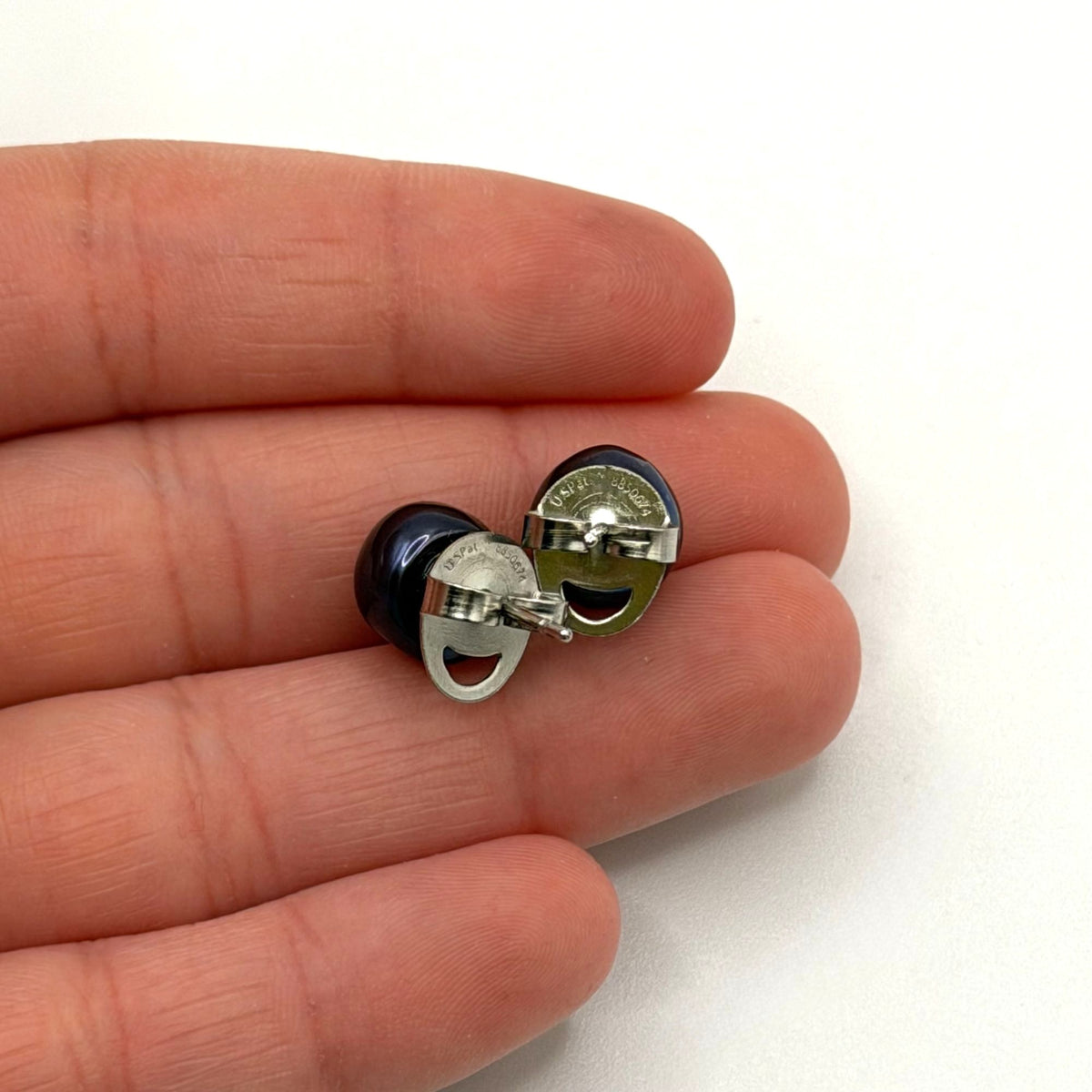 Honora Purple Cultured Pearl Earrings With Stainless Steel Backs