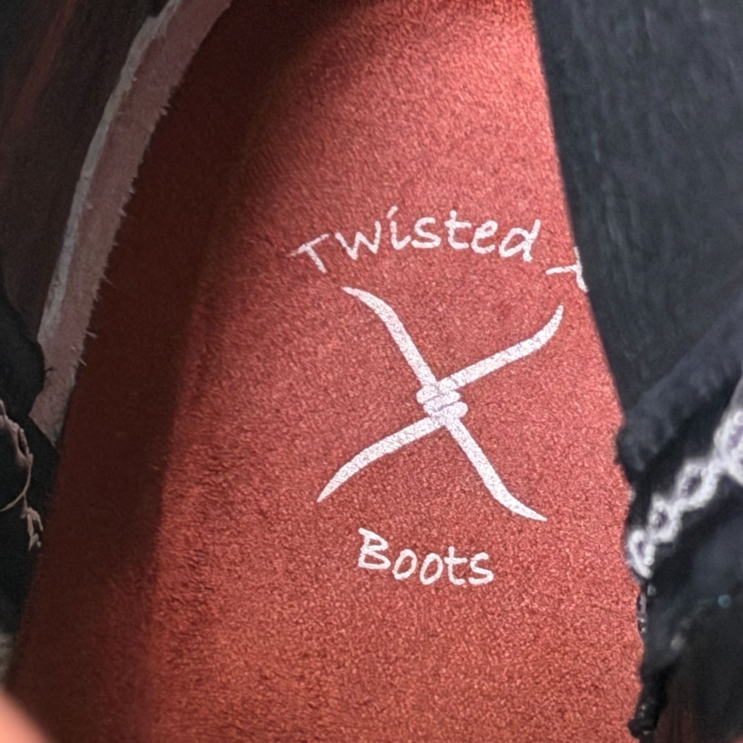 Twisted X Western Boots Turquoise & Gold Snake Print 9