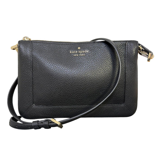 Kate Spade Black Leather Crossbody Bag