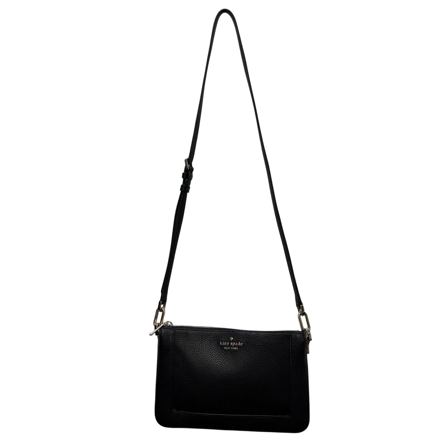 Kate Spade Black Leather Crossbody Bag