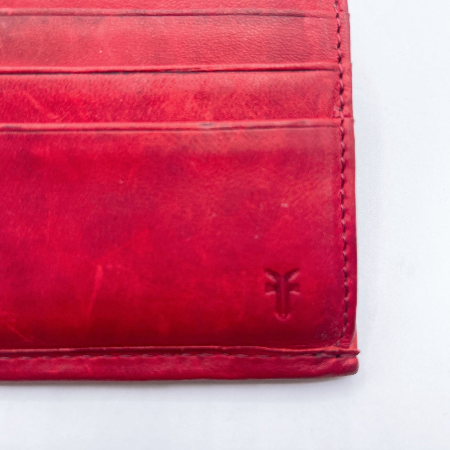 Frye Red Leather Womens Wallet M