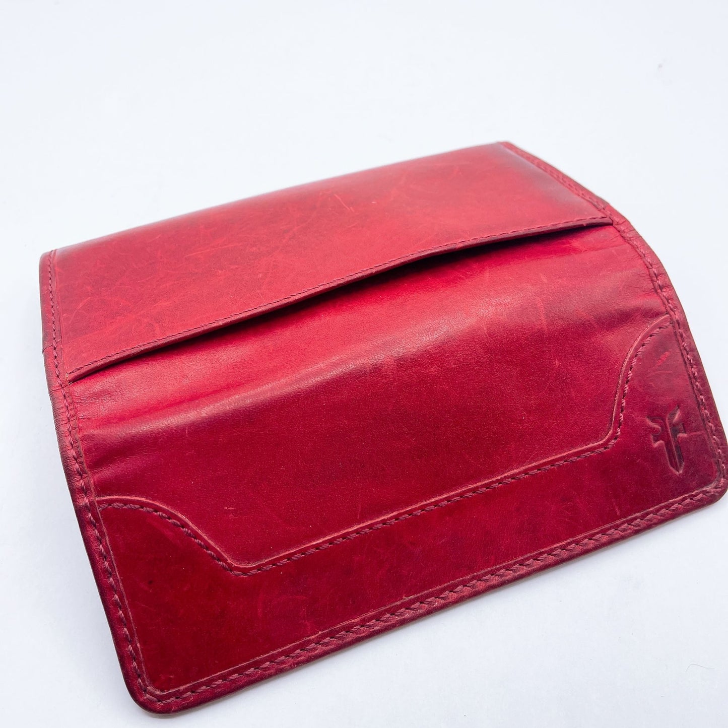 Frye Red Leather Womens Wallet M