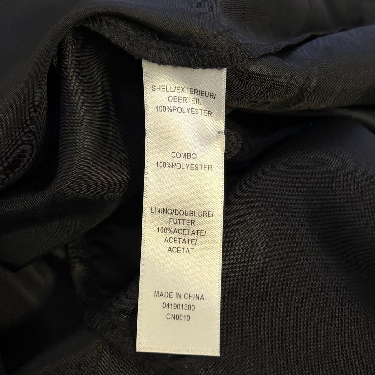 Adrianna Papell Black Sleeveless Chiffon Dress Size 6