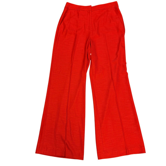Veronica Beard Red Wide-Leg Pants Size 12