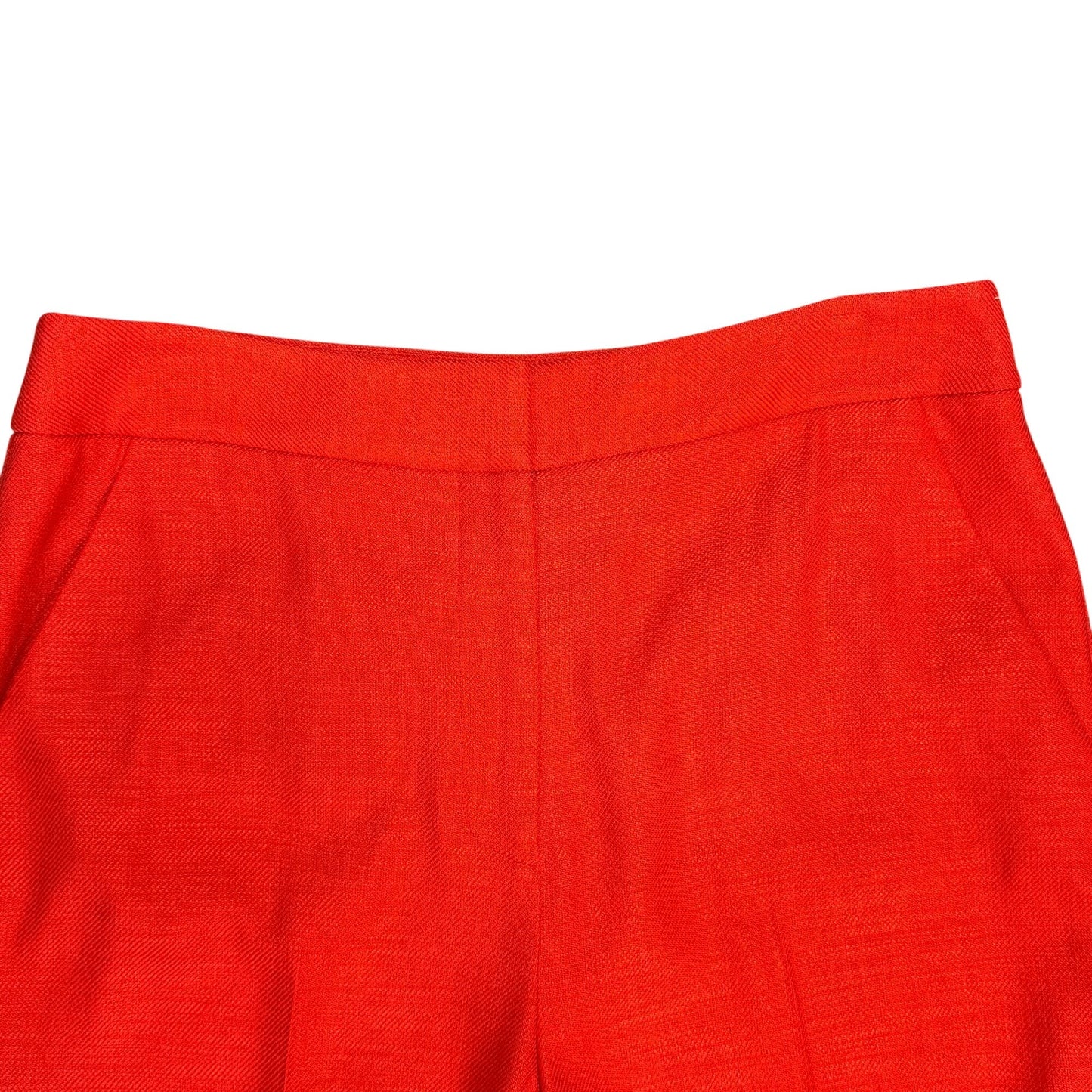 Veronica Beard Red Wide-Leg Pants Size 12