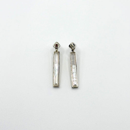 Kendra Scott Gold-Tone Dangle Earrings With Mother-Of-Pearl