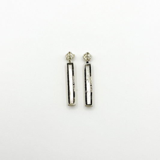 Kendra Scott Gold-Tone Dangle Earrings With Mother-Of-Pearl