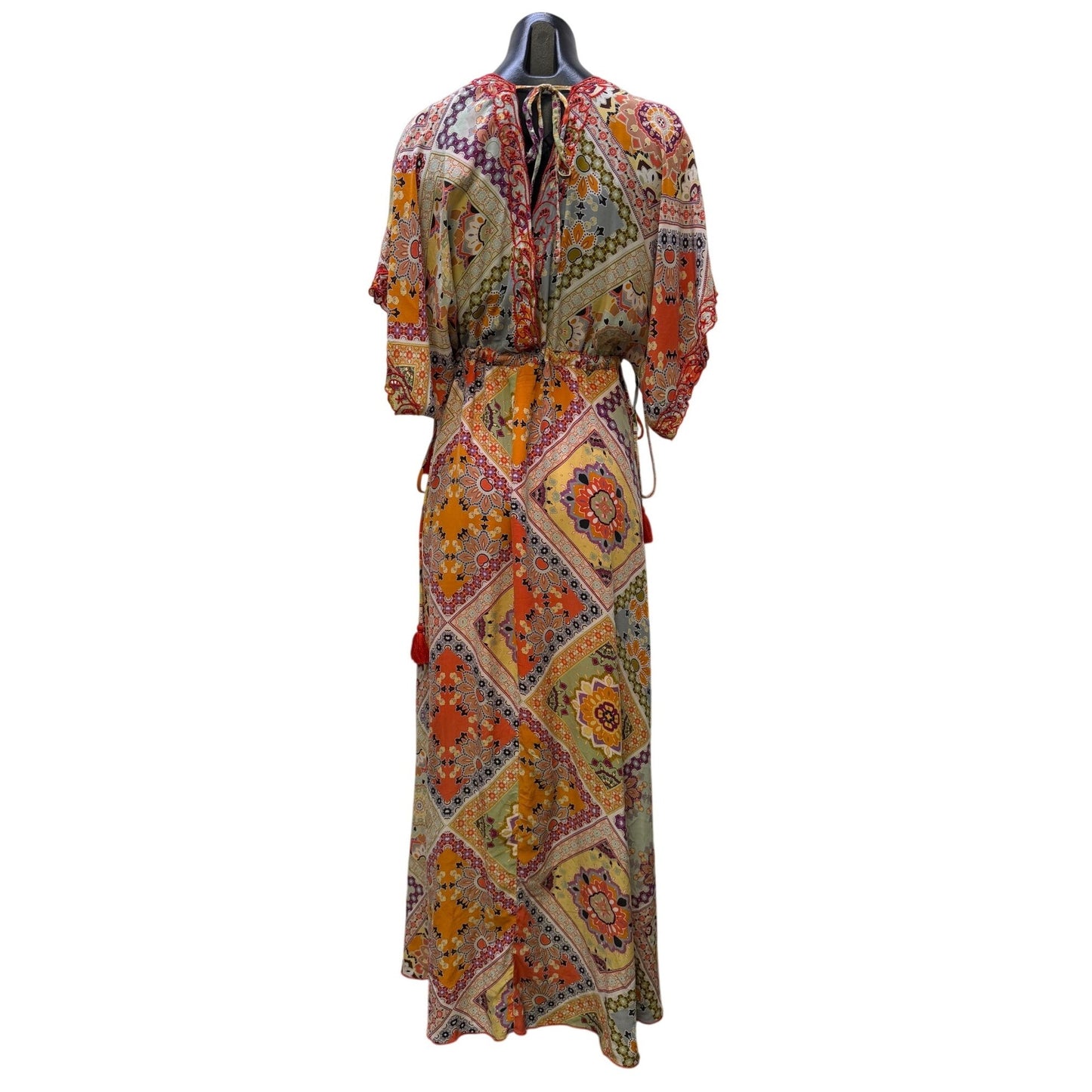 Jade Johnny Was Multi-Color Boho Maxi Dress Size S