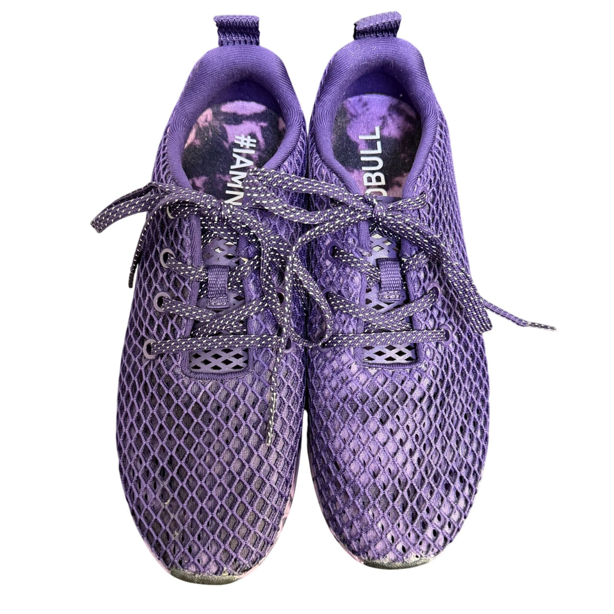 No Bull Purple Sneakers Size 7.5