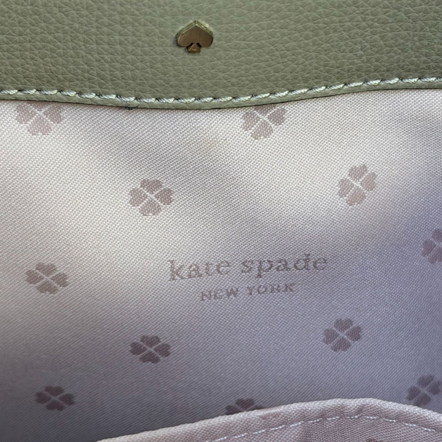 Kate Spade Tan All Day Large Zip Top Tote Bag With Sleek Design