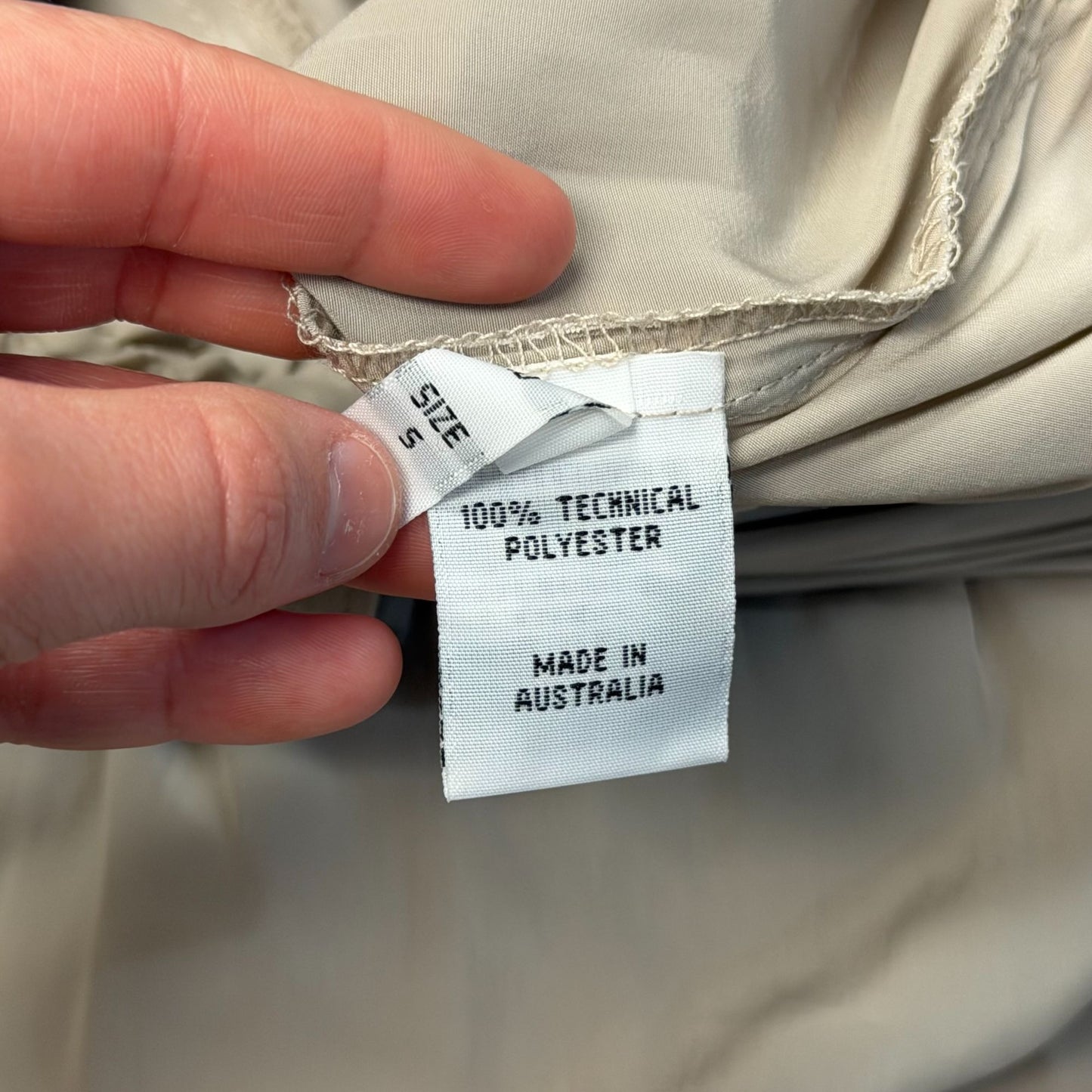Mela Purdie Tan Wide-Leg Pants W/ Elastic Waist & Tie Belt Size S