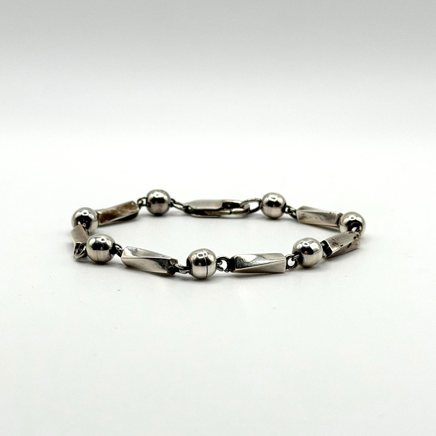 925 Sterling Silver Bracelet Twisted Design
