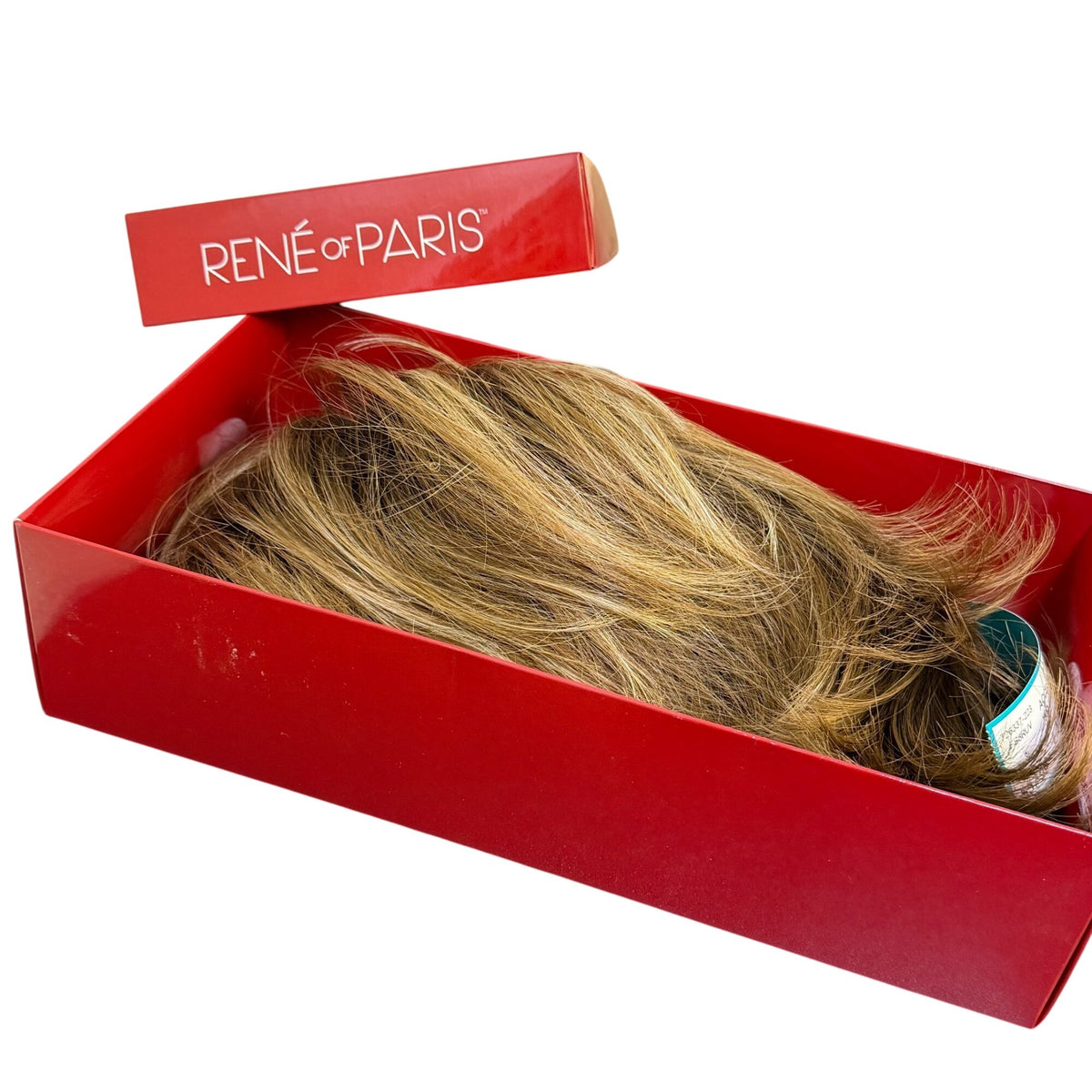 Rene Of Paris Short Bob Wig In Red/Blonde Highlights
