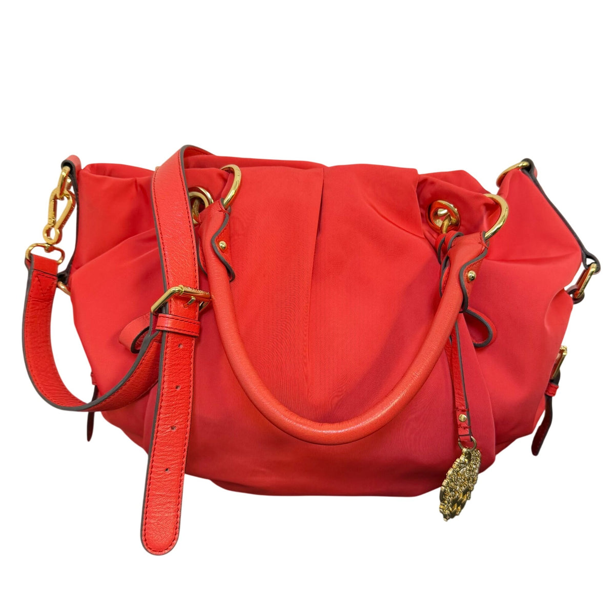 Vince Camuto Coral Shoulder Bag With Gold Hardware & Adjustable Strap