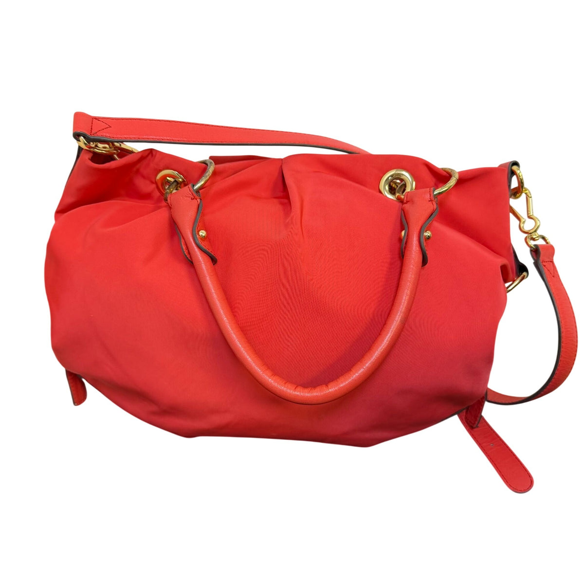 Vince Camuto Coral Shoulder Bag With Gold Hardware & Adjustable Strap