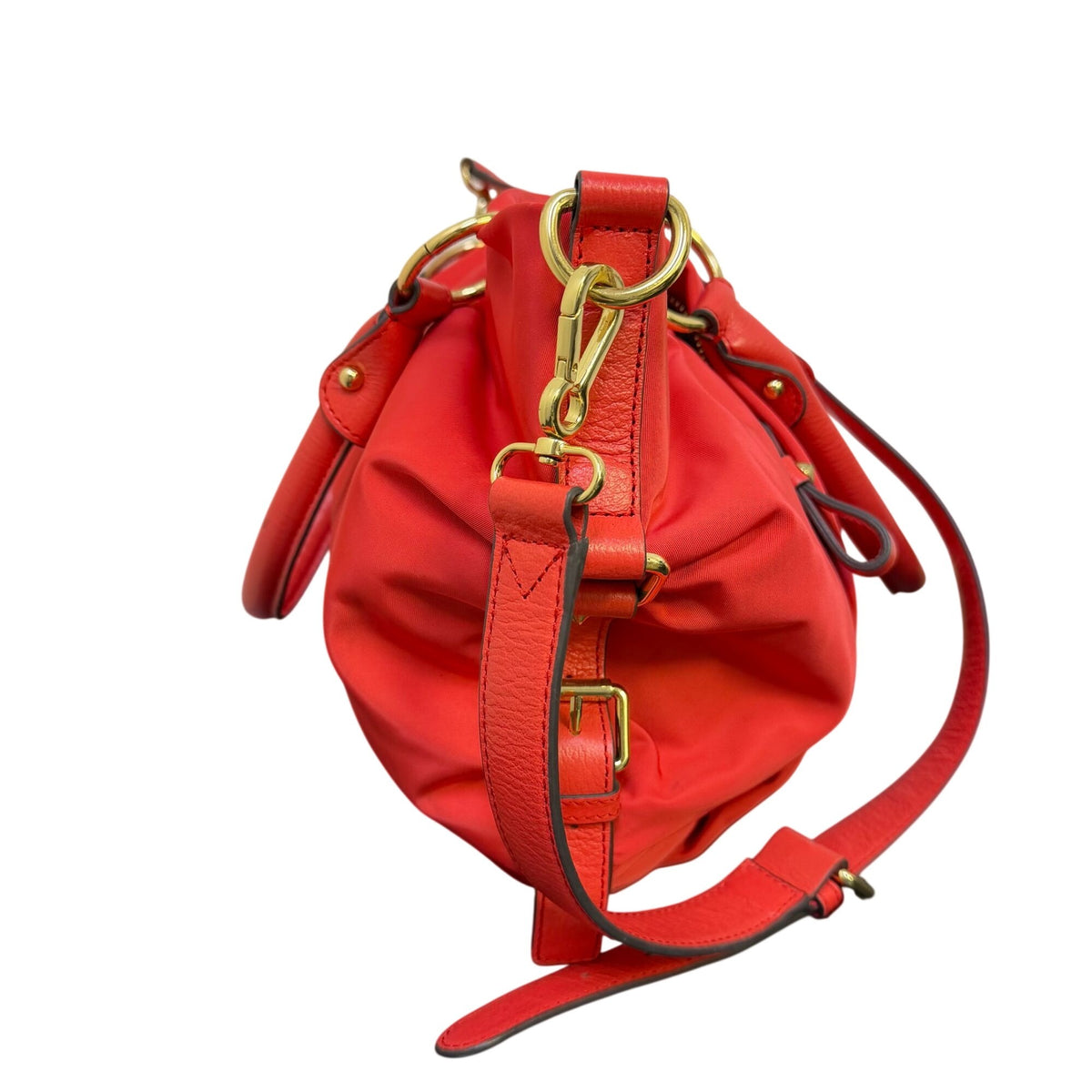 Vince Camuto Coral Shoulder Bag With Gold Hardware & Adjustable Strap