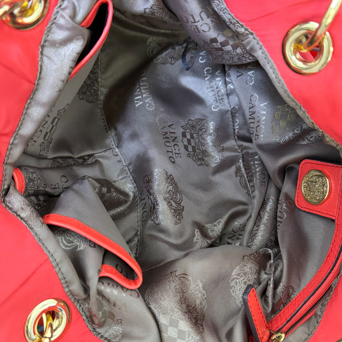 Vince Camuto Coral Shoulder Bag With Gold Hardware & Adjustable Strap