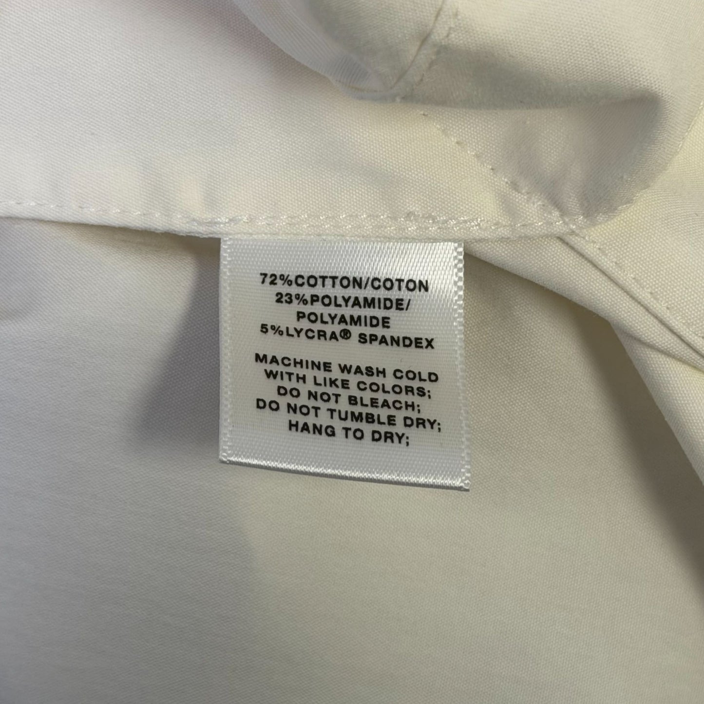Lafayette 148 New York White Button-Down Blouse L