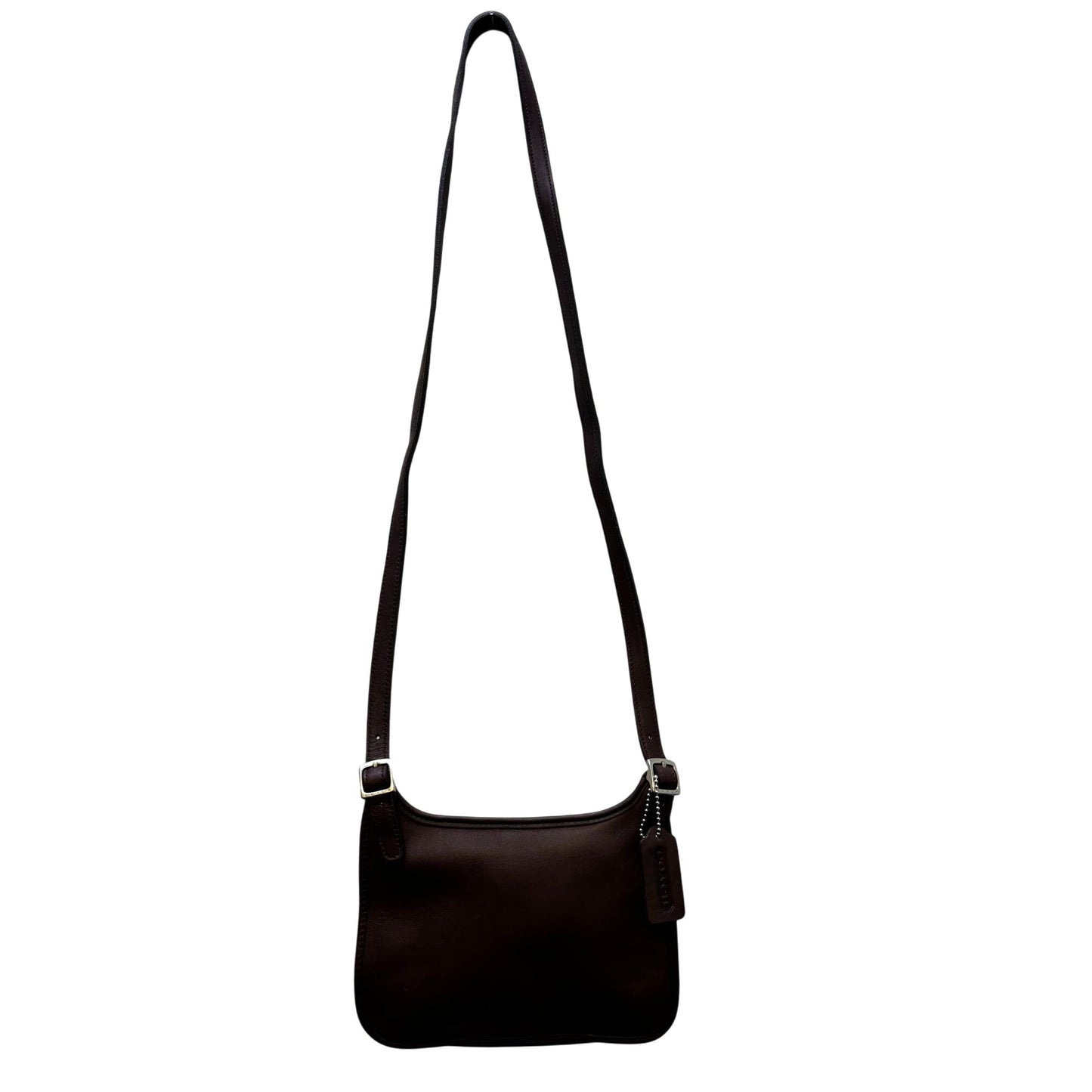 Coach Vintage Brown Leather Crossbody Bag