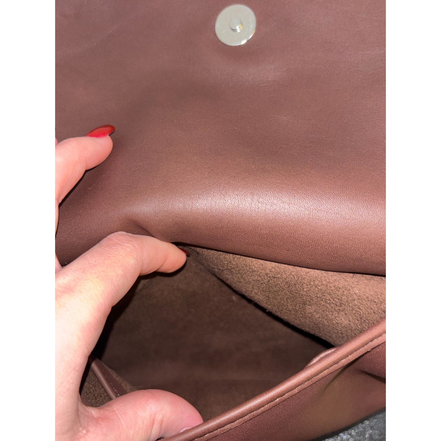 Coach Vintage Brown Leather Crossbody Bag