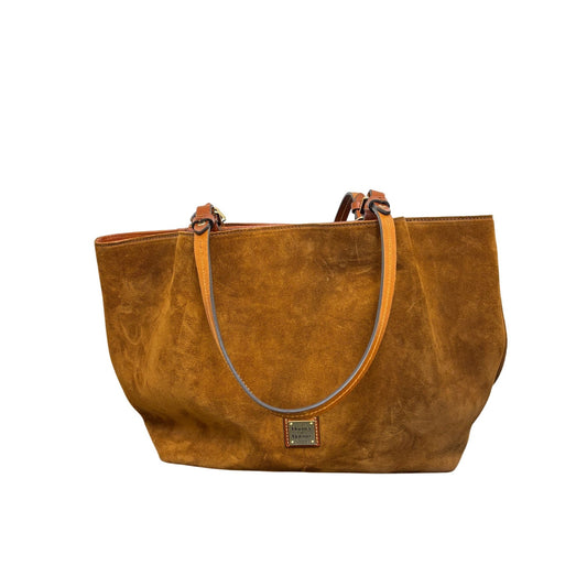 Dooney & Bourke Suede Leather Shoulder Tote Bag
