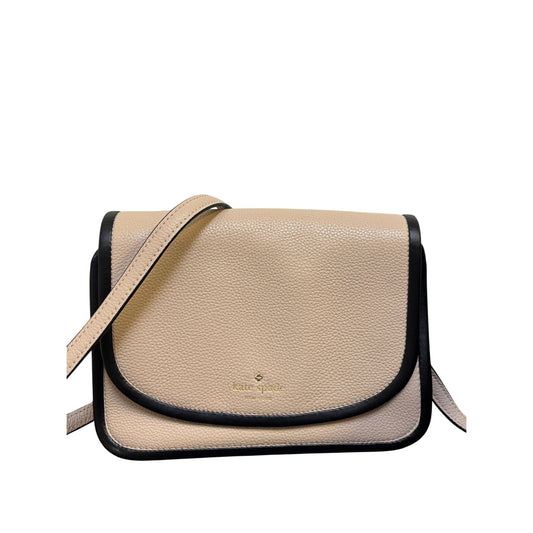 Kate Spade Leather Crossbody Bag Pink/Black