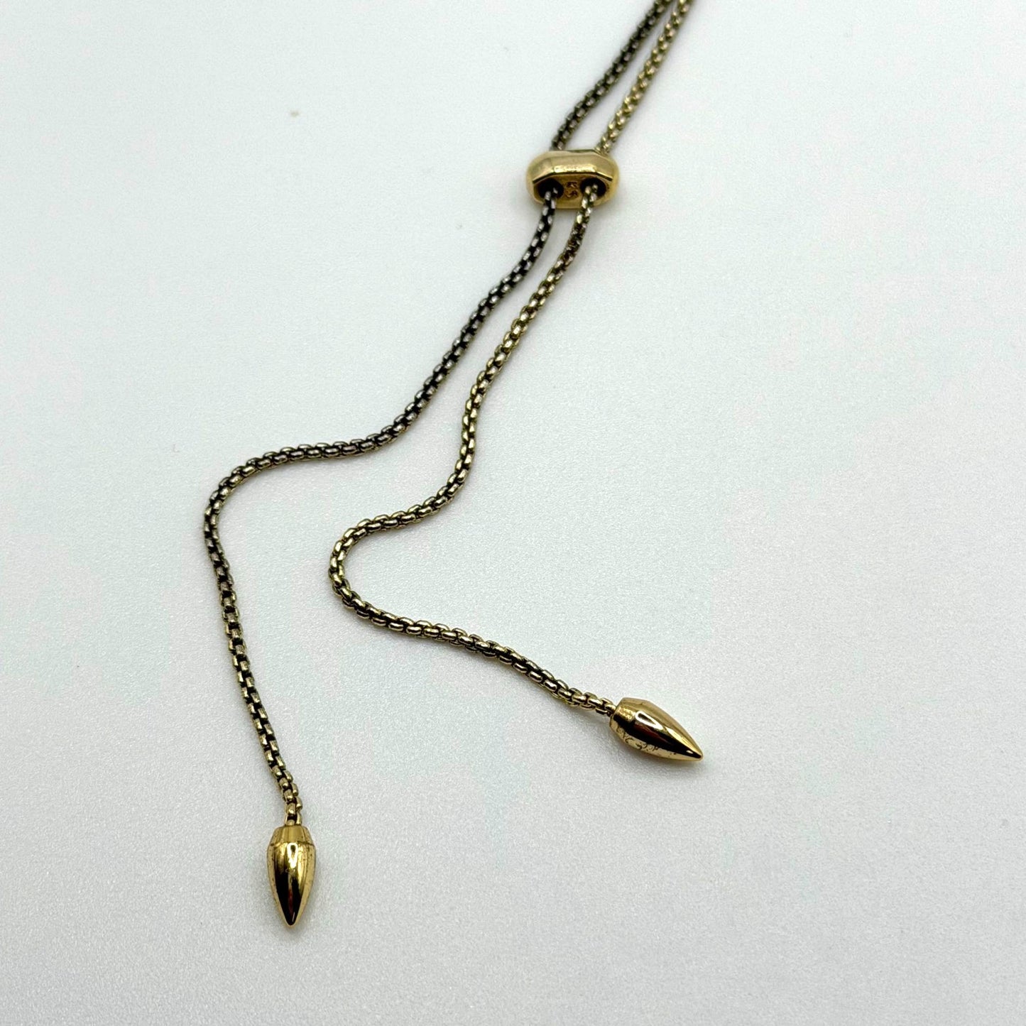 Kendra Scott Silver And Gold Tone Necklace With Intricate Filigree Floral Pendant