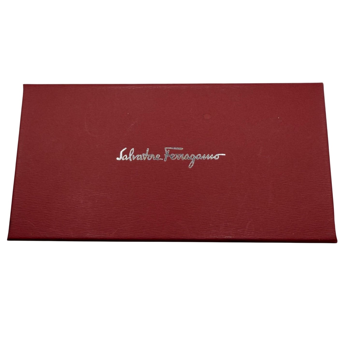 Salvatore Ferragamo Round Brown Gradient Sunglasses With Case & Box