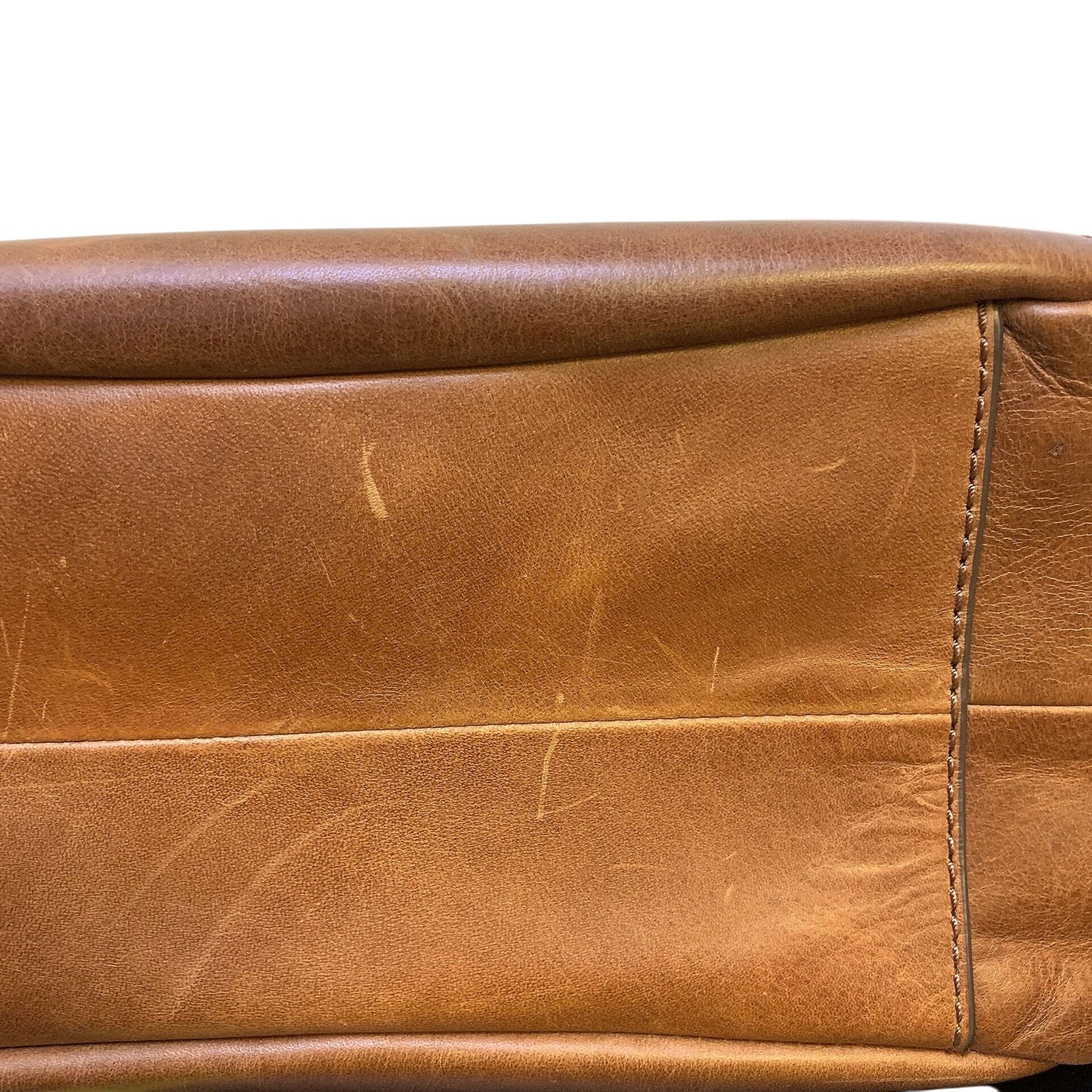 Frye Melissa Style Cognac Leather Shoulder Bag